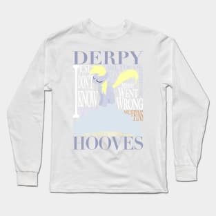 The Many Words of Derpy Long Sleeve T-Shirt